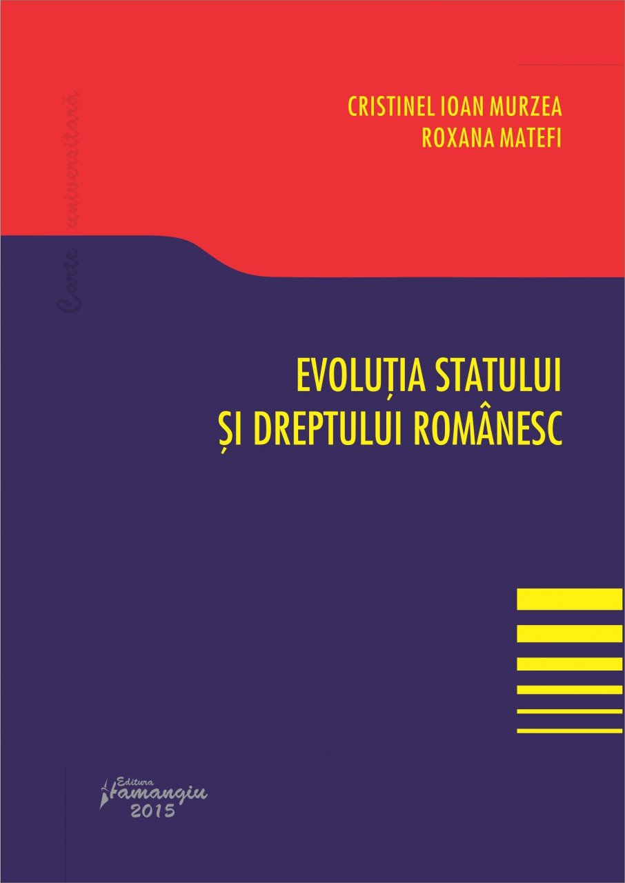 Imagine Evolutia statului si dreptului romanesc
