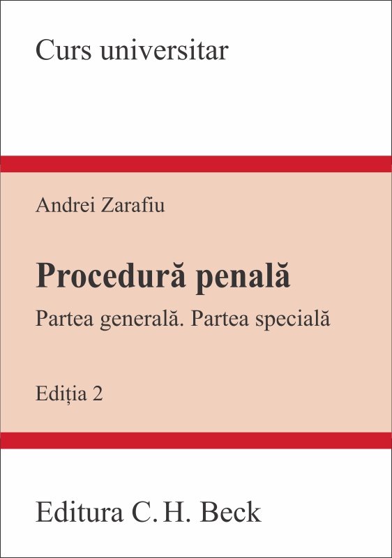Imagine Procedura penala - Partea generala. Partea speciala. Editia a 2-a