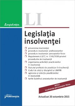 Imagine Legislatia insolventei 20.10.2015
