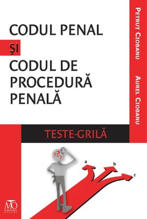 Imagine Codul penal si Codul de procedura penala. Teste grila