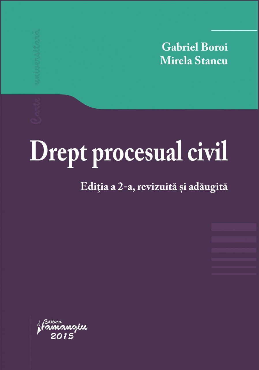 Drept procesual civil editia a 2-a