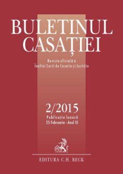Imagine Buletinul Casatiei, nr. 2/2015