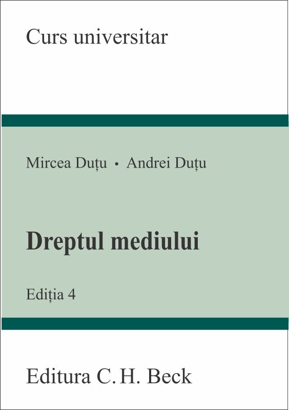Imagine Dreptul mediului. Editia a 4-a