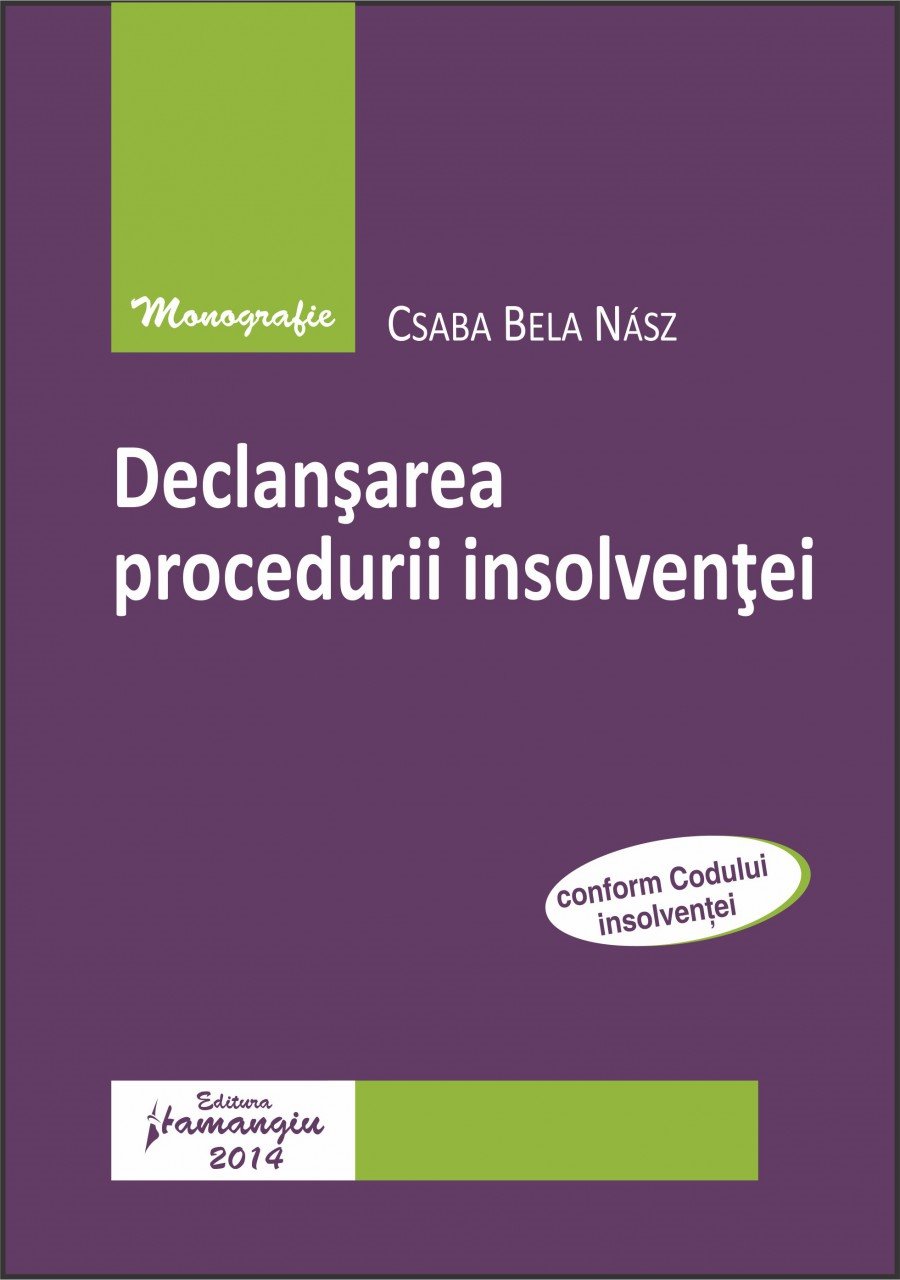 Imagine Declansarea procedurii insolventei