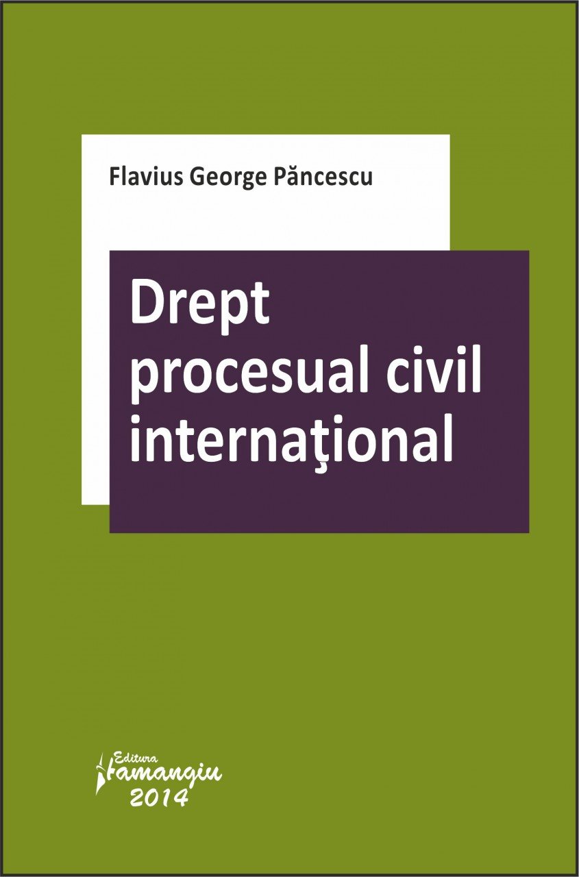 Imagine Drept procesual civil international