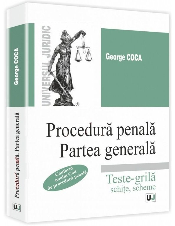 Imagine Procedura penala. Partea generala. Teste-grila, schite, scheme