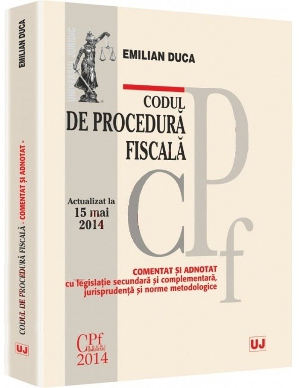 Imagine Codul de procedura fiscala - comentat si adnotat
