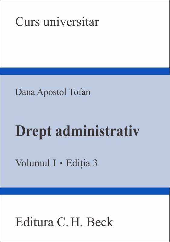 Imagine Drept administrativ - Volumul I. Editia a 3-a