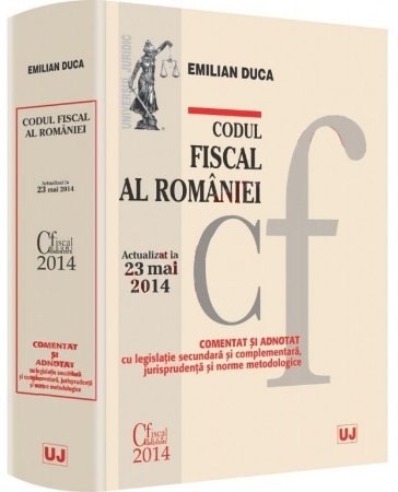 Imagine Codul fiscal al Romaniei - comentat si adnotat