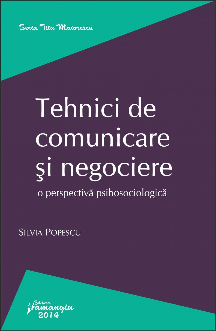 Imagine Tehnici de comunicare si negociere