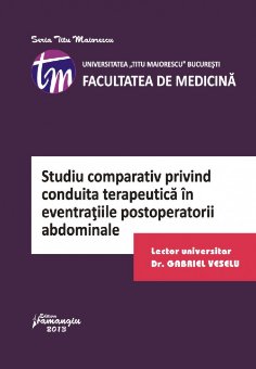 Imagine Studiu comparativ privind conduita terapeutica in eventratiile postoperatorii abdominale