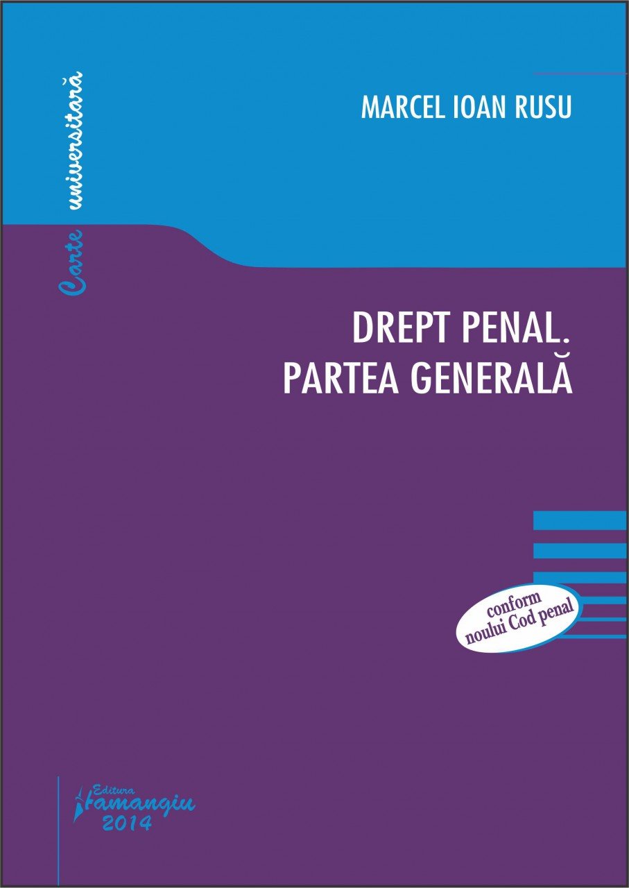 Imagine Drept penal. Partea generala - conform noului Cod penal