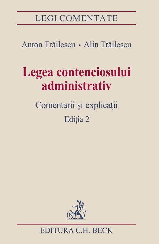 Imagine Legea contenciosului administrativ. Editia a 2-a