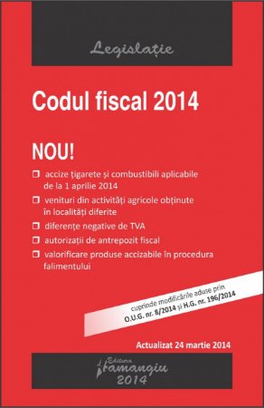 Imagine Codul fiscal 24.03.2014