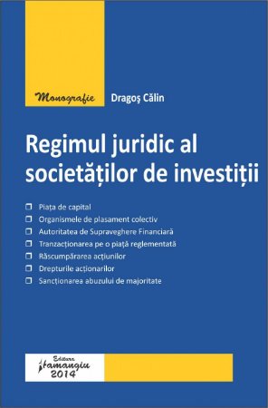 Imagine Regimul juridic al societatilor de investitii