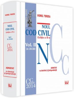 Imagine Noul Cod civil - Volumul II. ( Art. 1164-2664). Adnotat cu doctrina si jurisprudenta