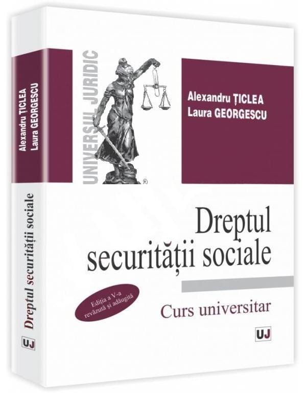 Imagine Dreptul securitatii sociale. Curs universitar