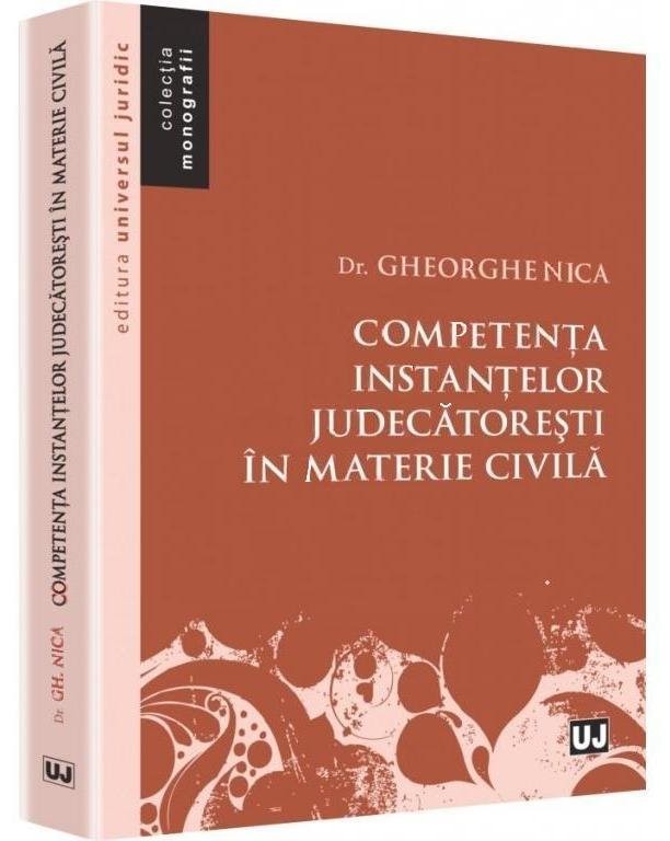 Imagine Competenta instantelor judecatoresti in materie civila