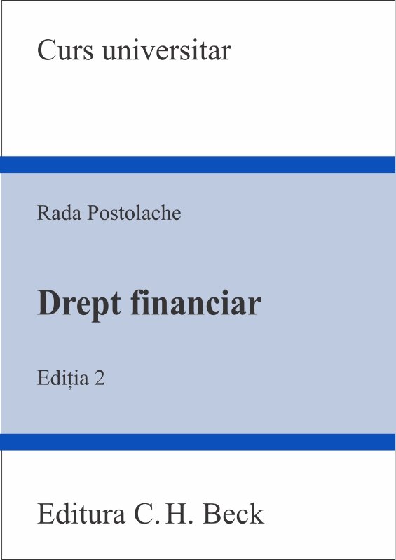Imagine Drept financiar. Editia a 2-a