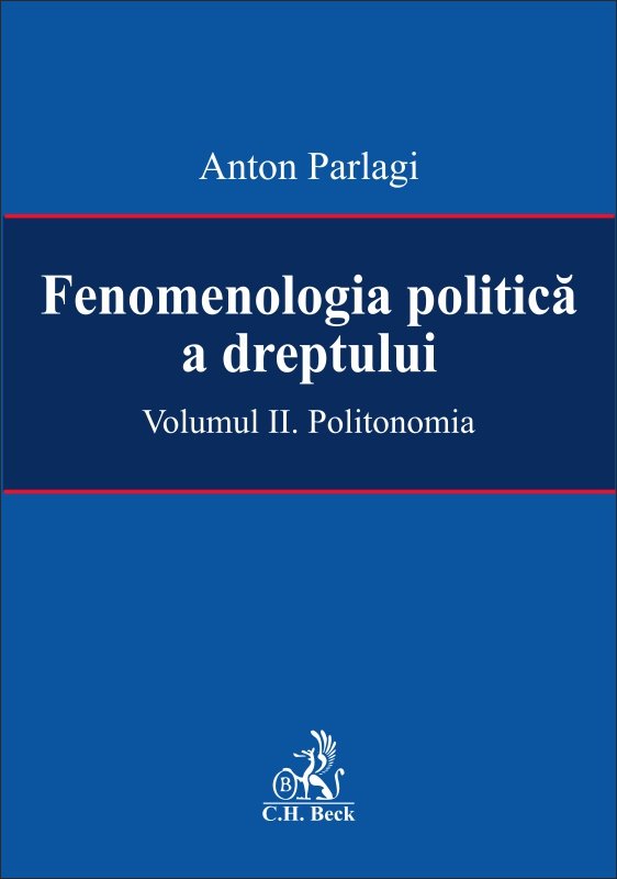 Imagine Fenomenologia politica a dreptului. Volumul II: Politonomie
