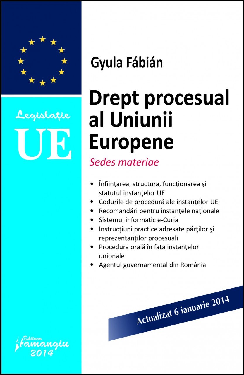 Imagine Drept procesual al Uniunii Europene