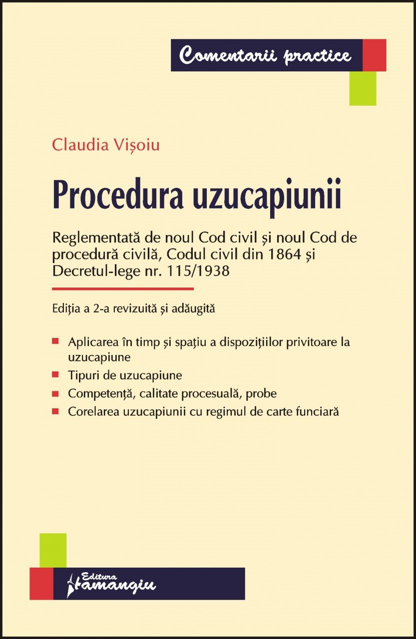 Imagine Procedura uzucapiunii ed.2