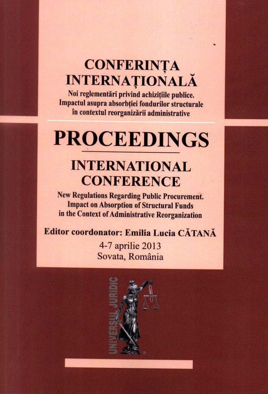 Imagine Conferinta internationala. Noi reglementari privind achizitiile publice