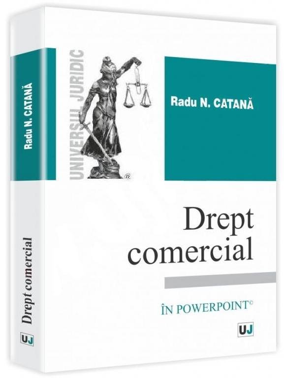 Imagine Drept comercial. In powerpoint