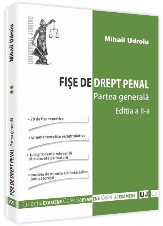 Imagine Fise de drept penal. Partea generala - editia a 2-a