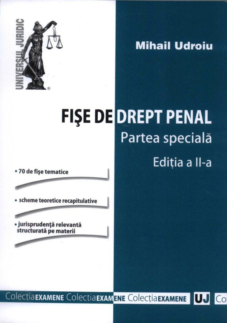Imagine Fise de drept penal. Partea speciala - editia a 2-a
