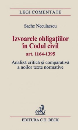 Imagine Izvoarele obligatiilor in Codul civil art. 1164-1395