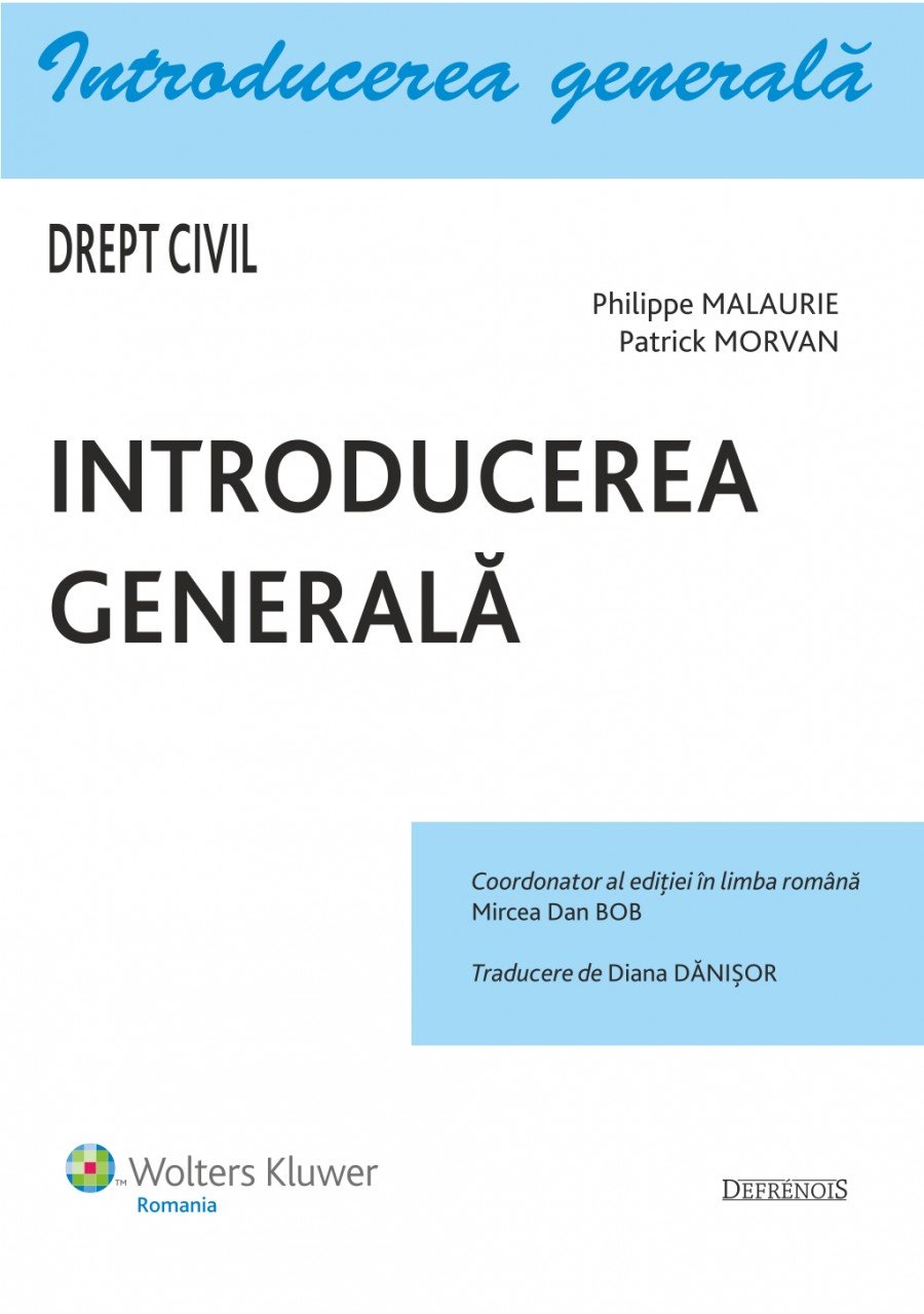 Imagine Drept civil. Introducerea generala