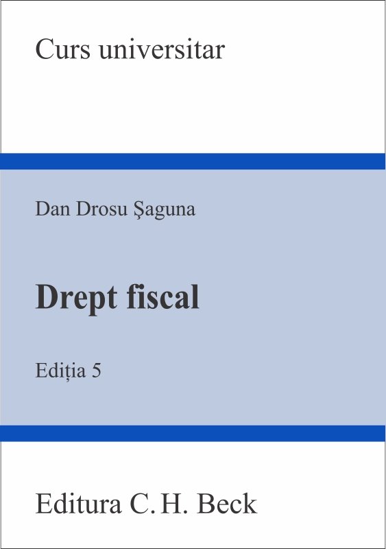 Imagine Drept fiscal. Editia a 5-a