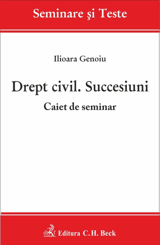 Imagine Drept civil. Succesiuni. Caiet de seminar