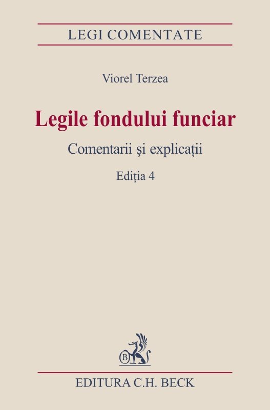 Imagine Legile fondului funciar - editia a 4-a