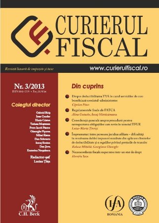 Imagine Curierul fiscal, nr. 3/2013