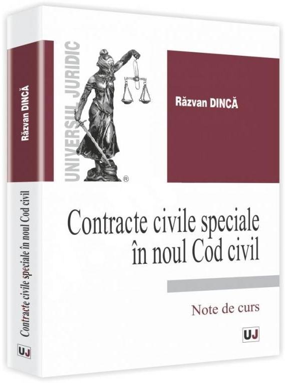 Imagine Contracte civile speciale in noul Cod civil