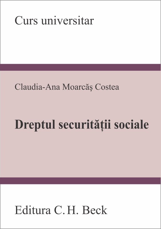 Imagine Dreptul securitatii sociale - curs universitar