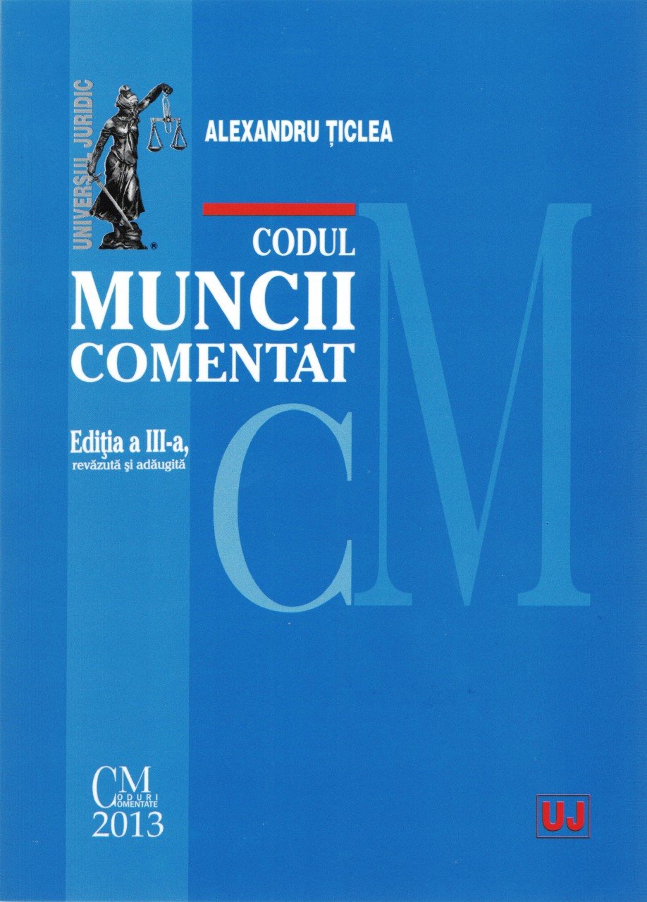 Imagine Codul muncii comentat