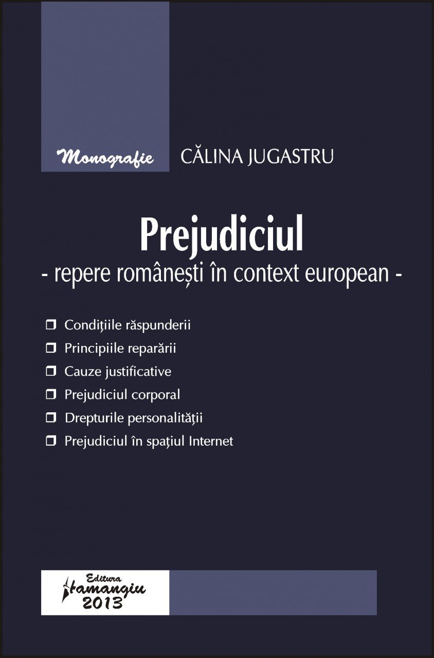 Imagine Prejudiciul - repere romanesti in context european