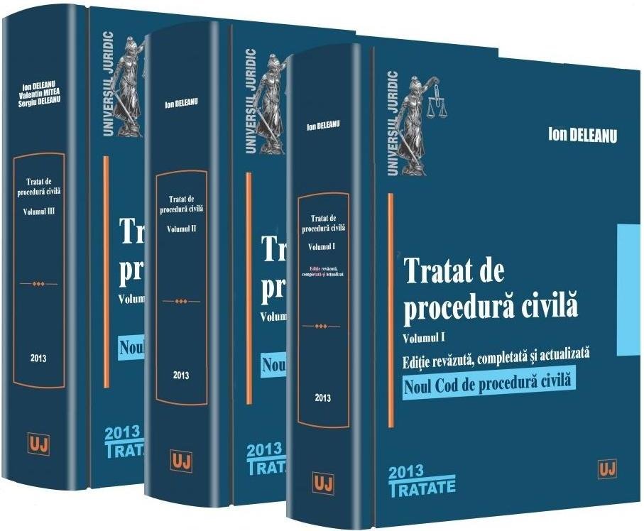 Imagine Tratat de procedura civila. Vol. I, Vol. II, Vol. III