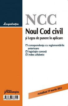 Imagine Noul Cod civil si Legea de punere in aplicare 19.03.2013