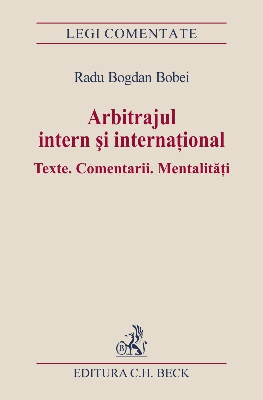 Imagine Arbitrajul intern si international