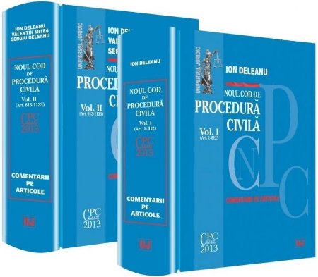 Imagine Noul Cod de procedura civila. Comentarii pe articole