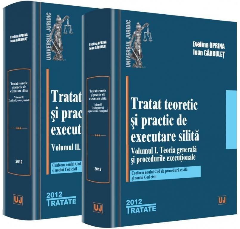 Imagine Set Tratat teoretic si practic de executare silita. Vol. I+II