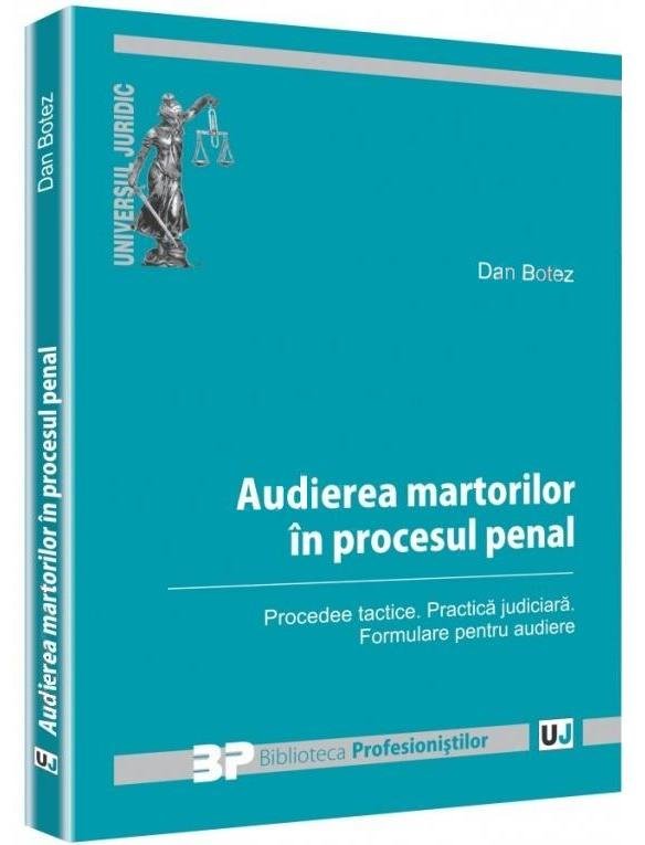 Imagine Audierea martorilor in procesul penal