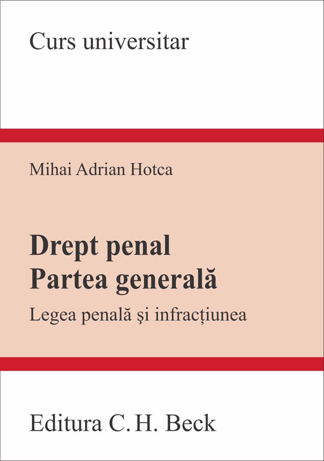 Imagine Drept penal. Partea generala. Legea penala si infractiunea