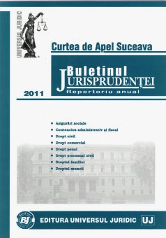 Imagine Curtea de Apel Suceava - Buletinul Jurisprudentei. Repertoriu anual 2011
