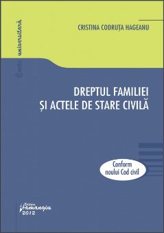 Imagine Dreptul familiei si actele de stare civila