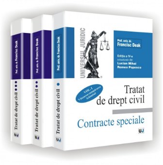 Imagine Tratat de drept civil - Contracte speciale - vol I, II, III (set)